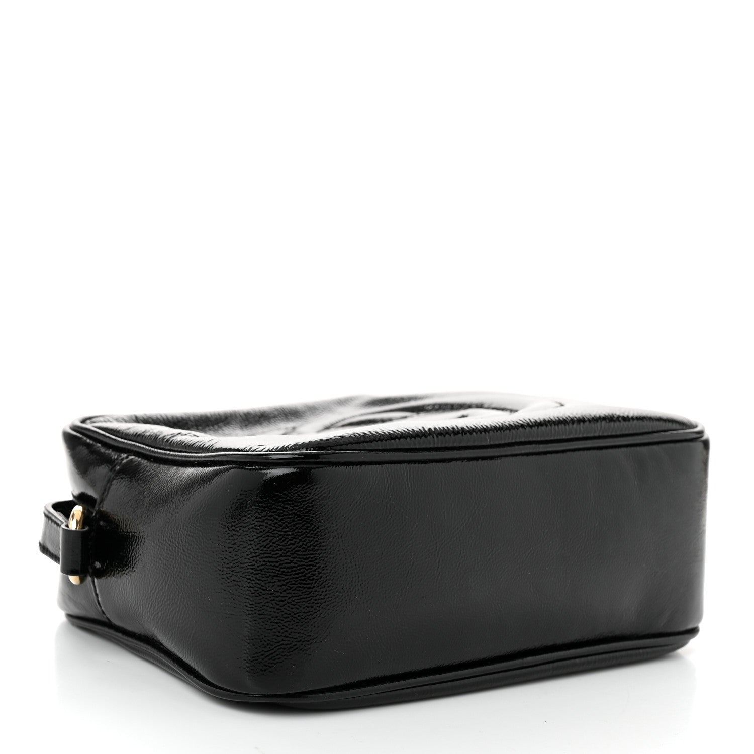 Gucci Soft Patent Small Soho Disco Bag Black 4 of 10