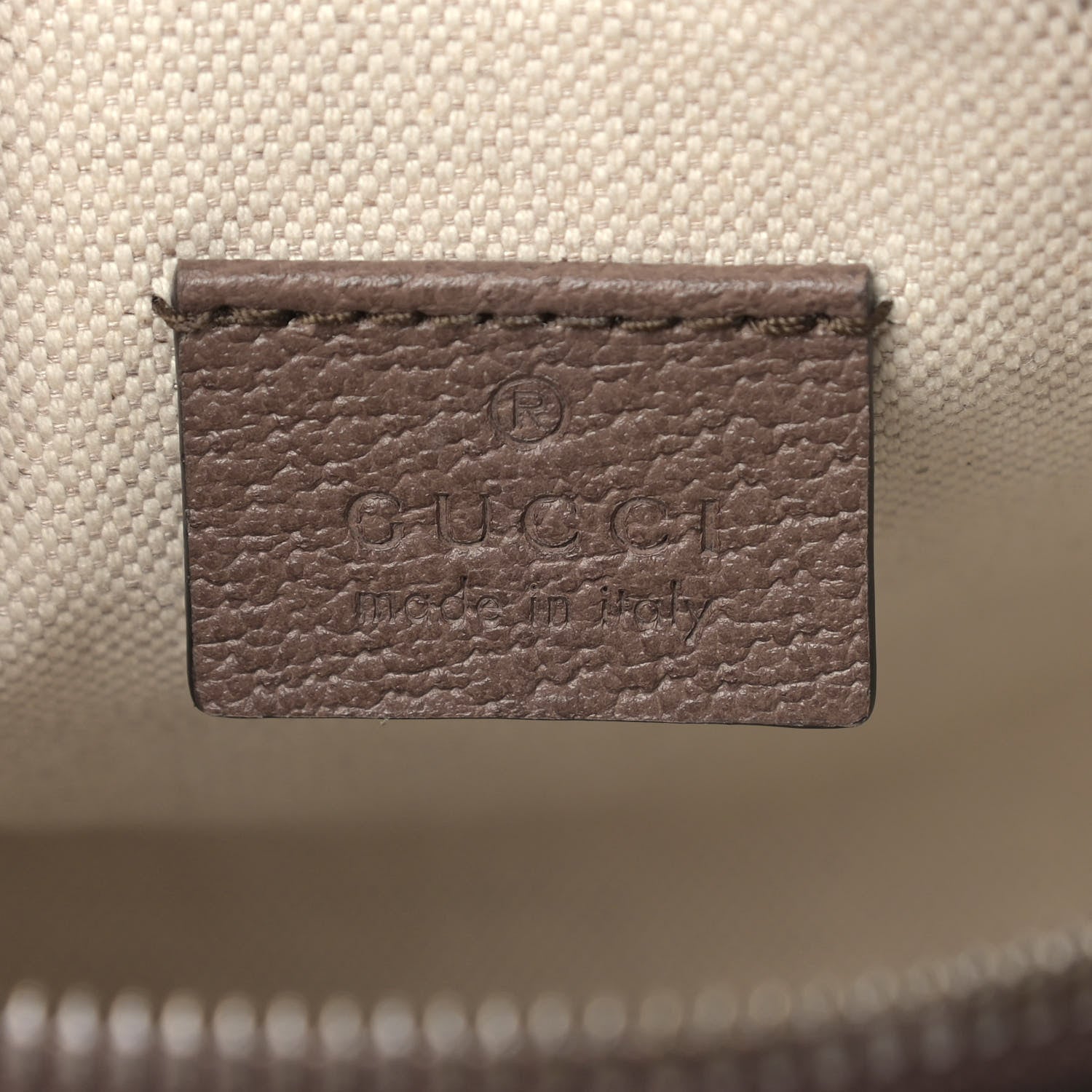 Gucci GG Supreme Monogram Web Mini Ophidia Messenger Brown 6 of 9
