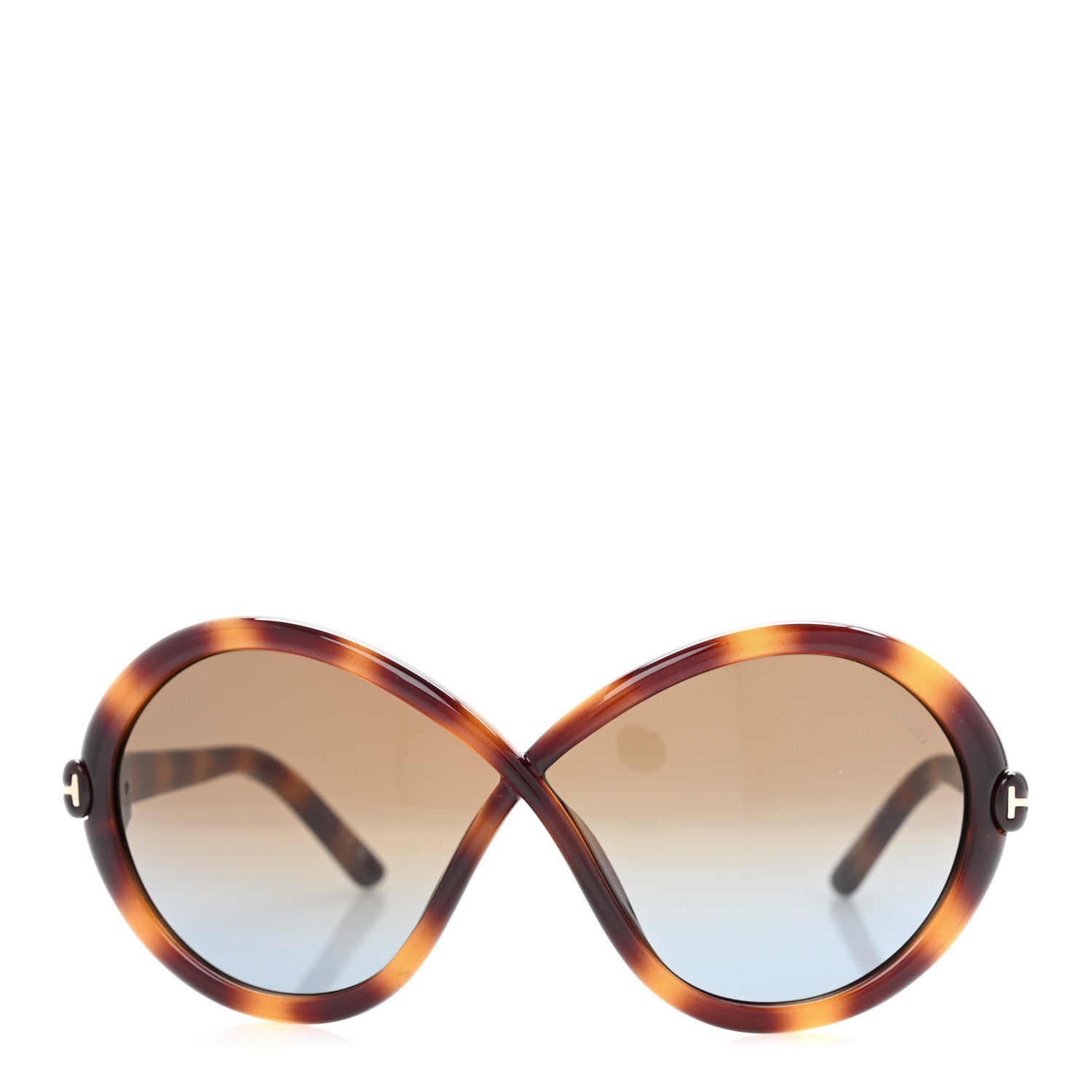 Tom Ford Acetate Jada Sunglasses TF1070 Tortoise 2 of 8