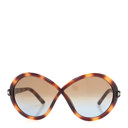 Tom Ford Acetate Jada Sunglasses TF1070 Tortoise 2 of 8