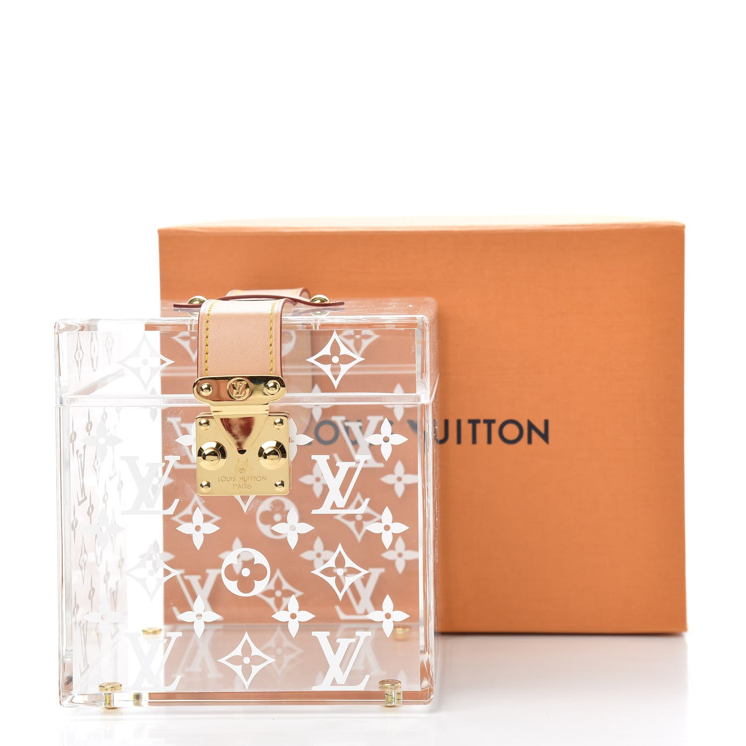 Louis Vuitton Transparent Plexiglass Cube Scott Box 6 of 6