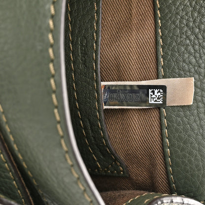 Chloe Calfskin Mini Marcie Round Crossbody Bag Dark Green 7 of 12