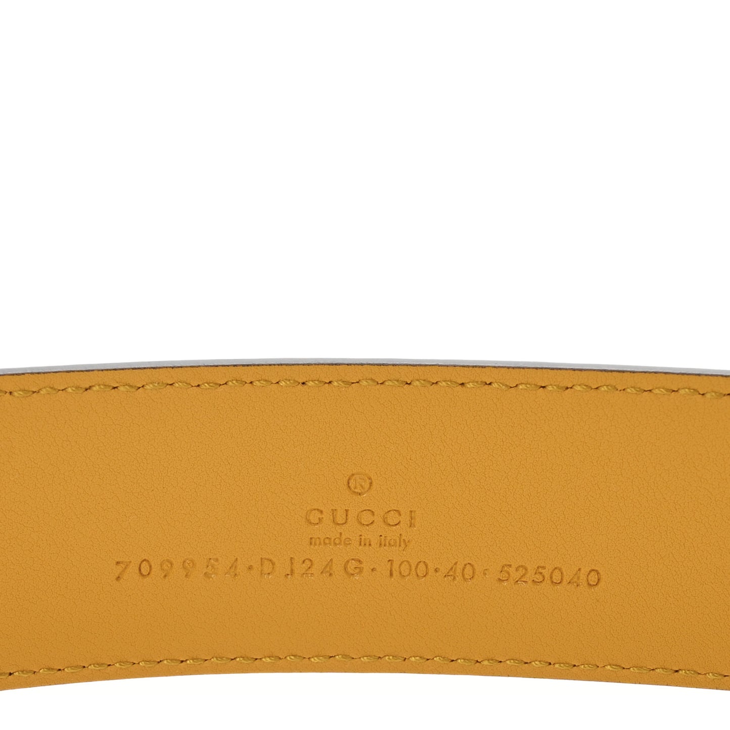 Textured Dollar Calfskin Criss-Cross Double G Memorable Buckle 40mm Belt 100 40 Dusty Azure Crop