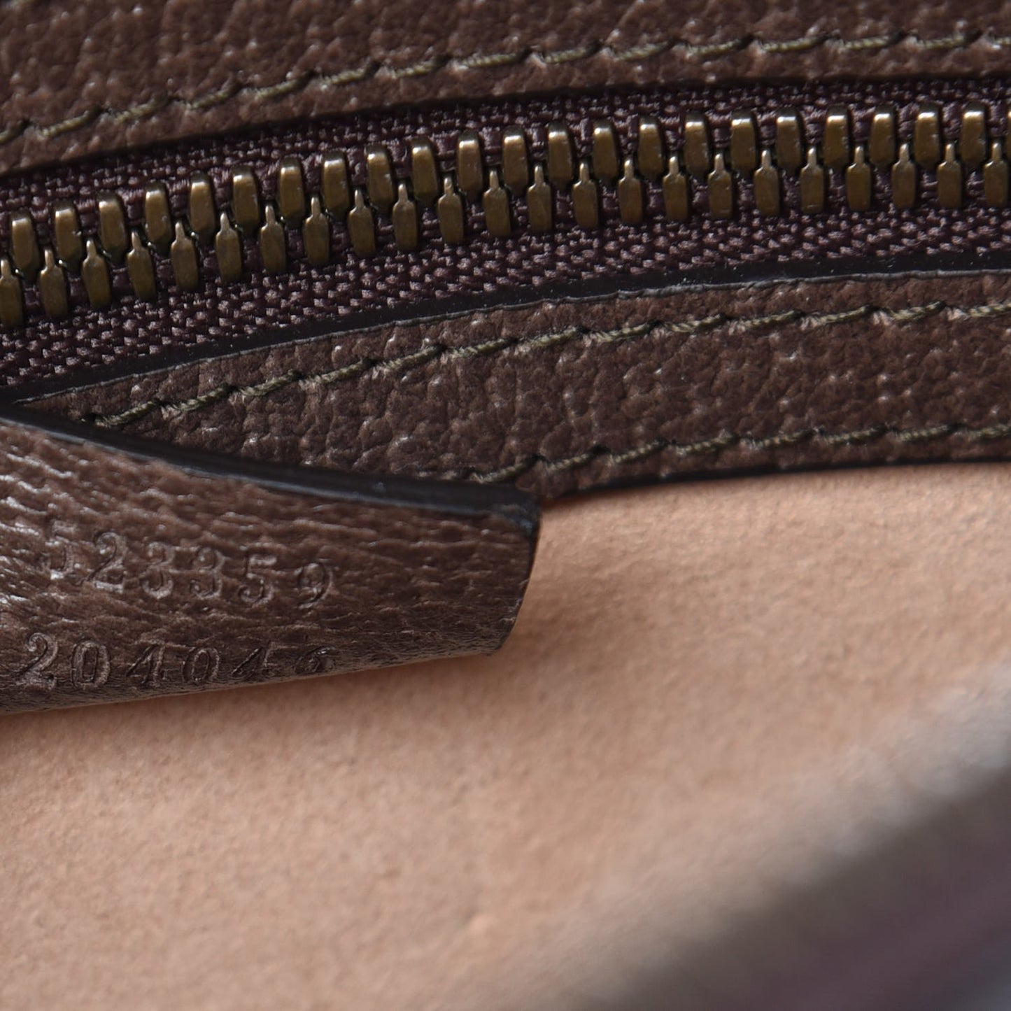 GG Supreme Monogram Web Ophidia Portfolio Pouch Beige New Acero