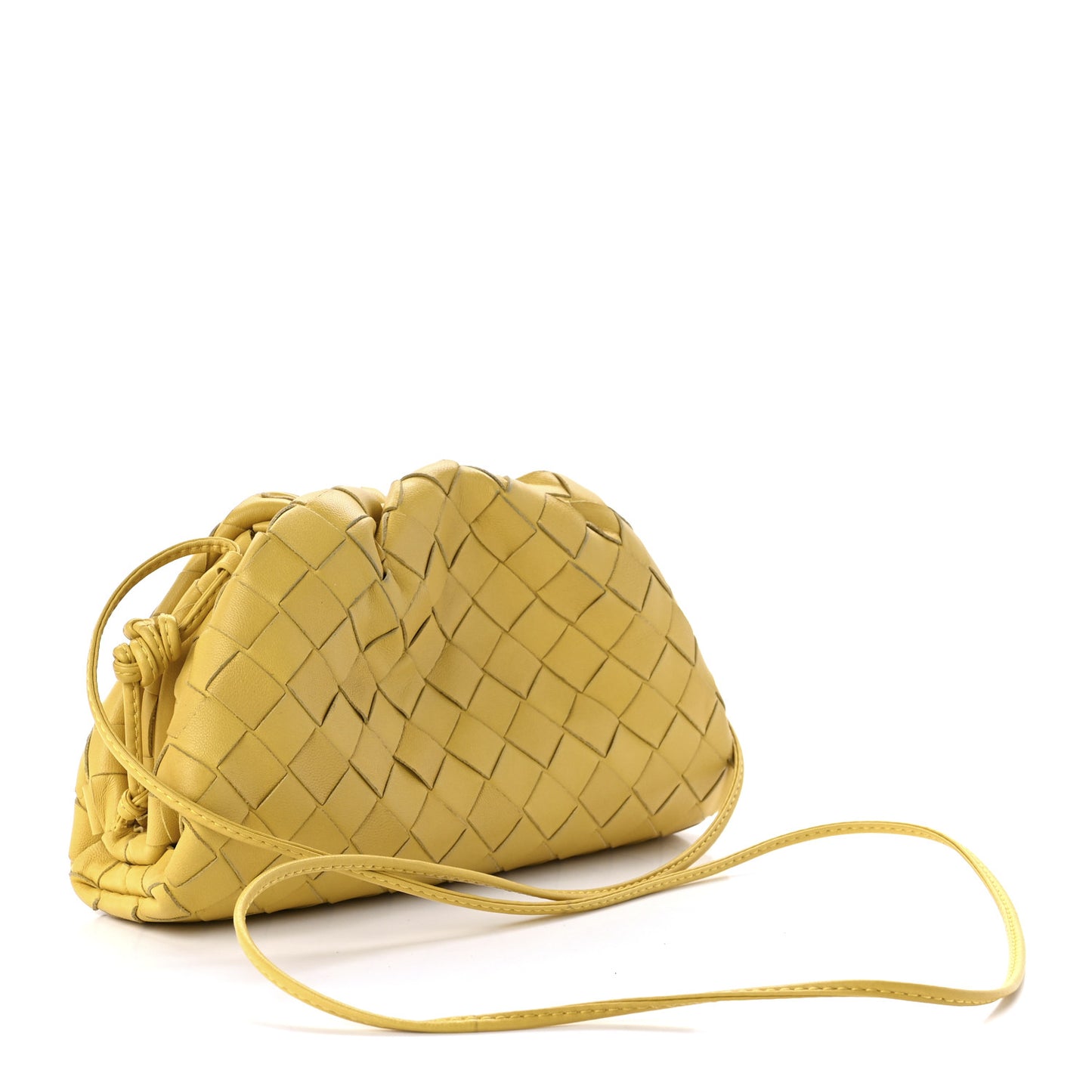 Nappa Intrecciato The Mini Pouch Buttercup