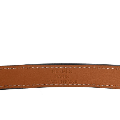 Hermes Swift Kelly Double Tour Bracelet T2 Deep Blue 4 of 6