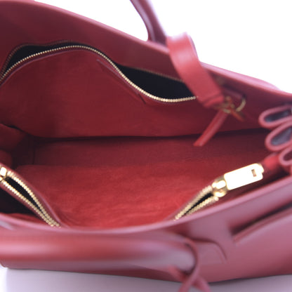 Saint Laurent Calfskin Sac De Jour Lipstick Red 5 of 9