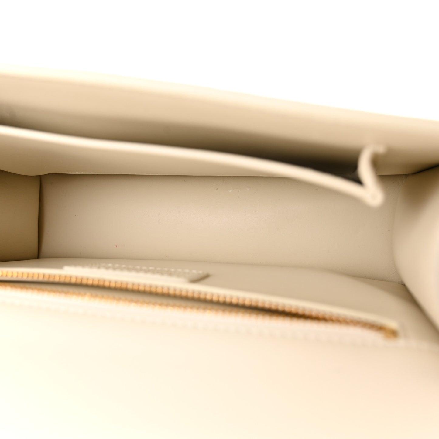 Grained Calfskin 30 Montaigne Flap Bag Latte
