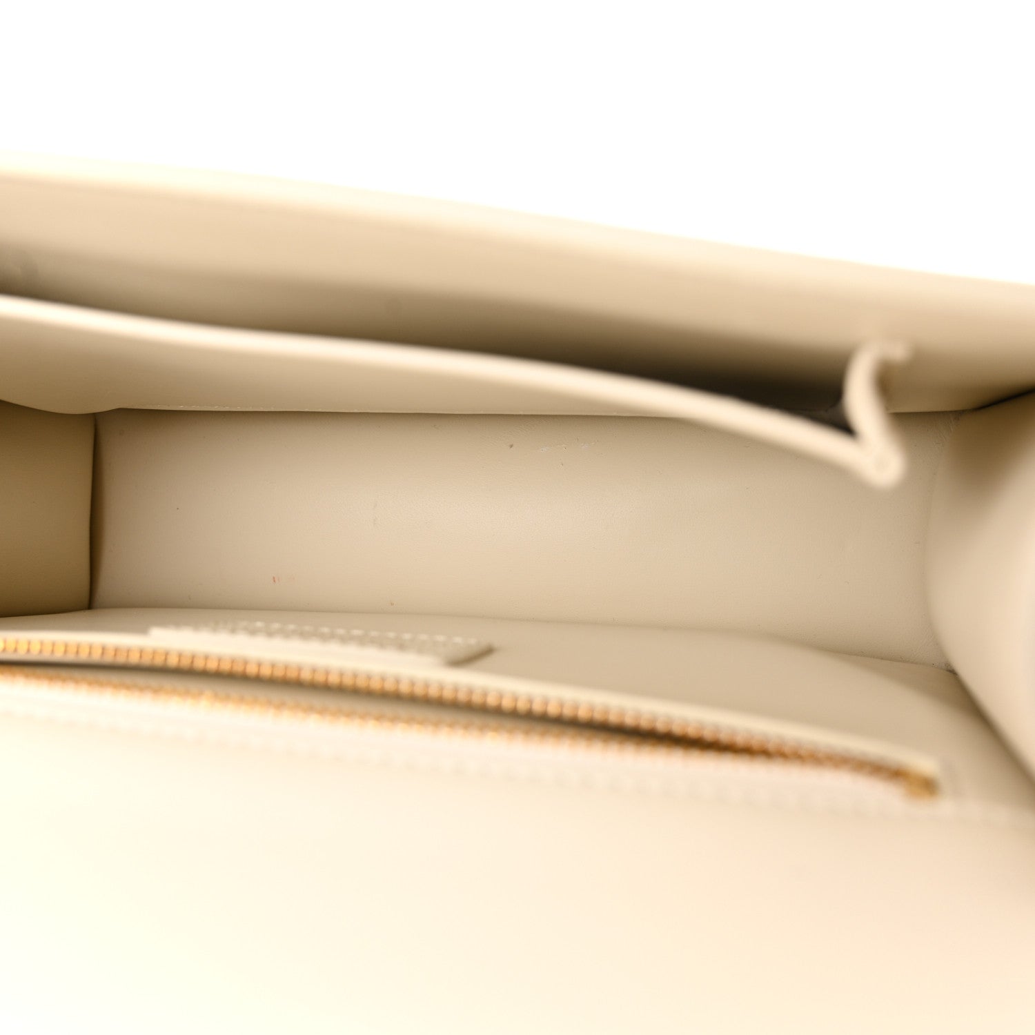 Christian Dior Grained Calfskin 30 Montaigne Flap Bag Latte 5 of 12