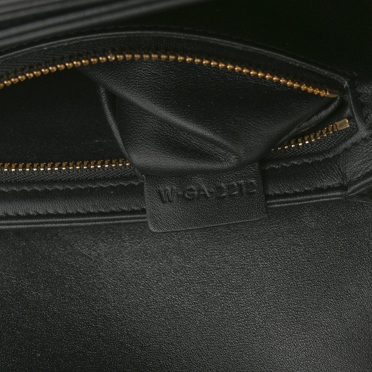 Celine Shiny Calfskin Teen Triomphe Black 7 of 12