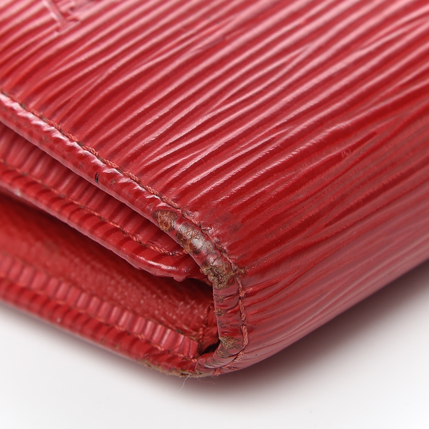 Louis Vuitton Epi Porte Tresor International Wallet Rouge 11 of 19