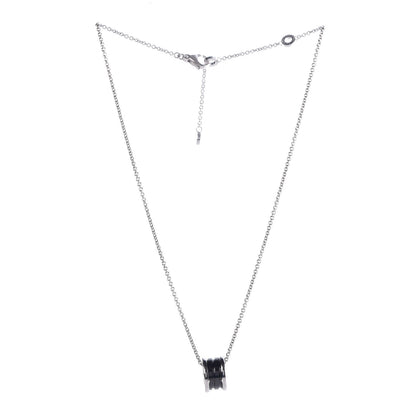 Bulgari Sterling Silver Ceramic Save The Children Pendant Necklace 3 of 7