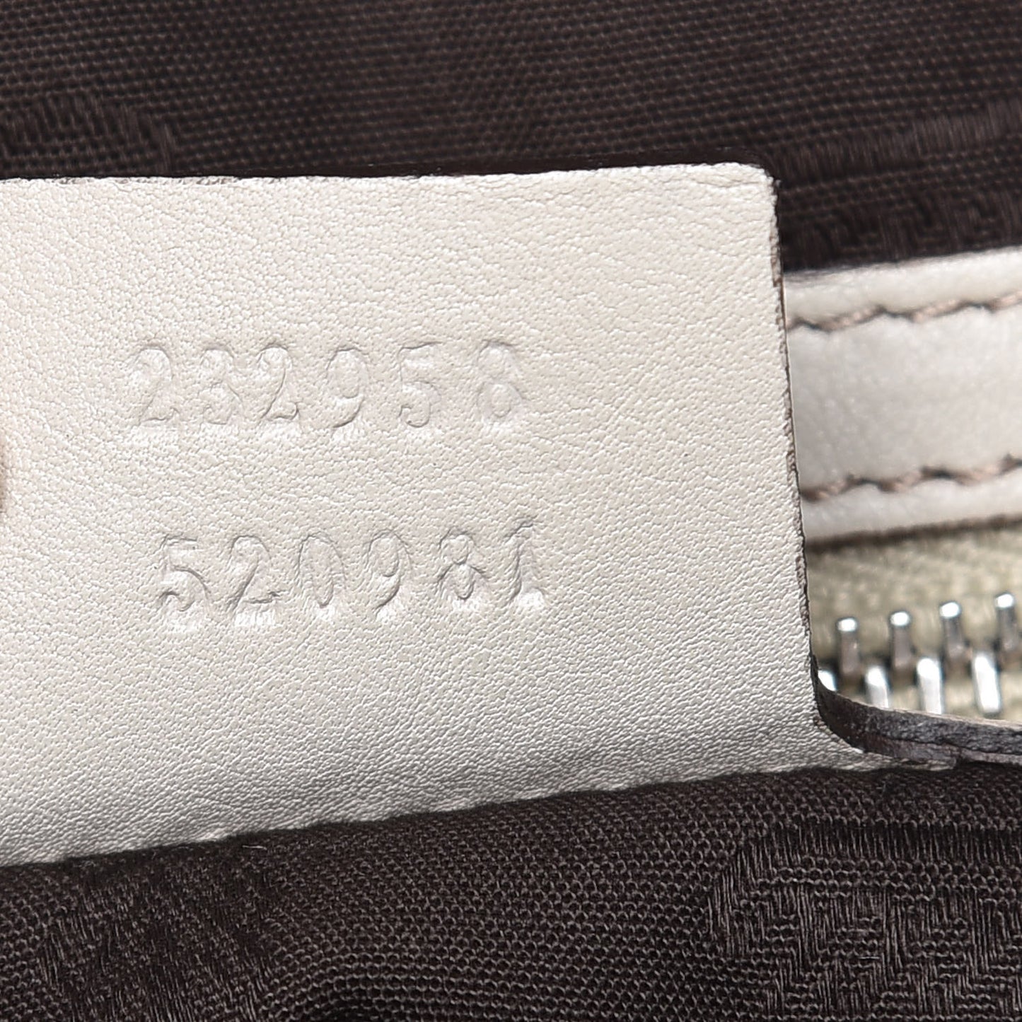 Guccissima GG Twins Boston Off White
