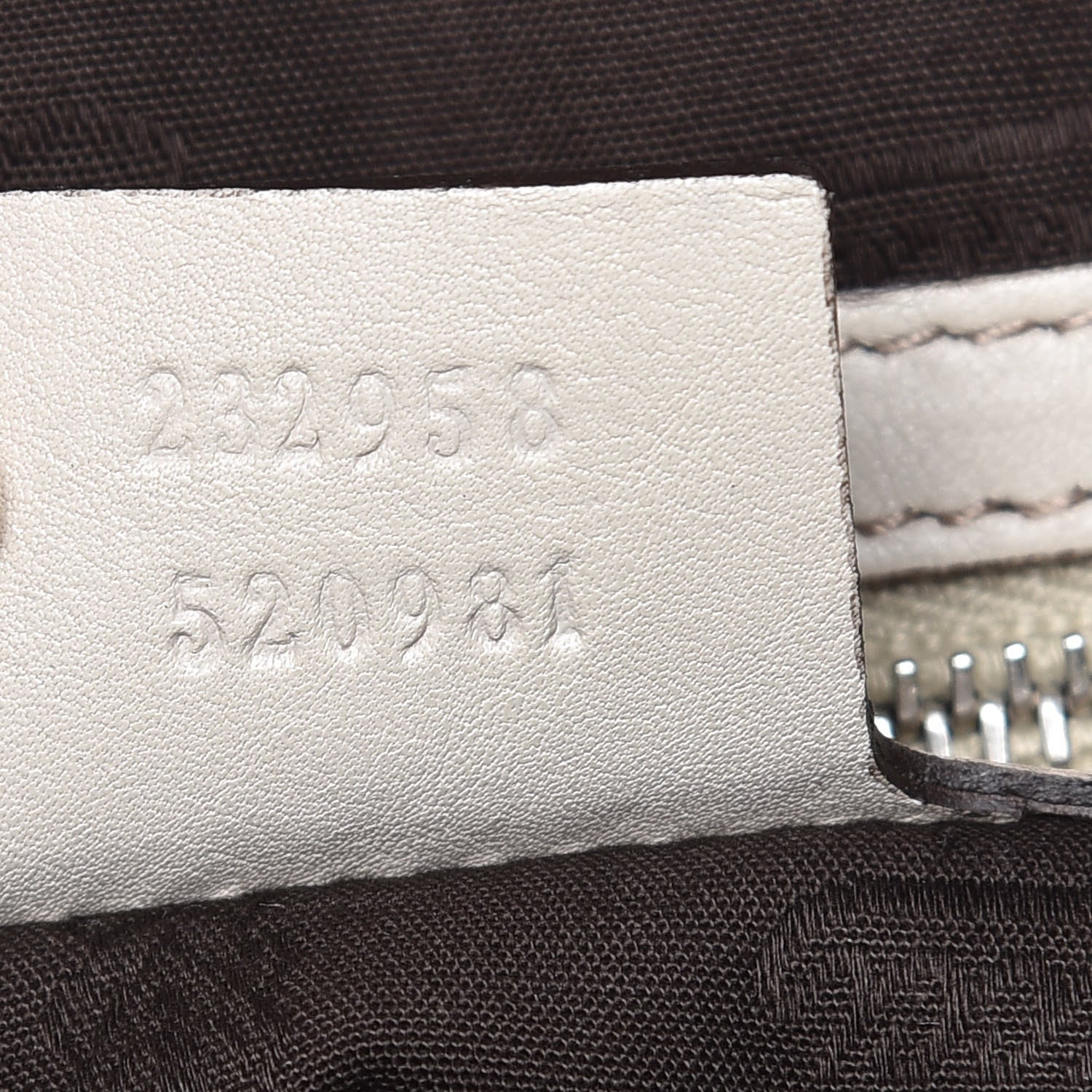 Gucci Guccissima GG Twins Boston Off White 7 of 12