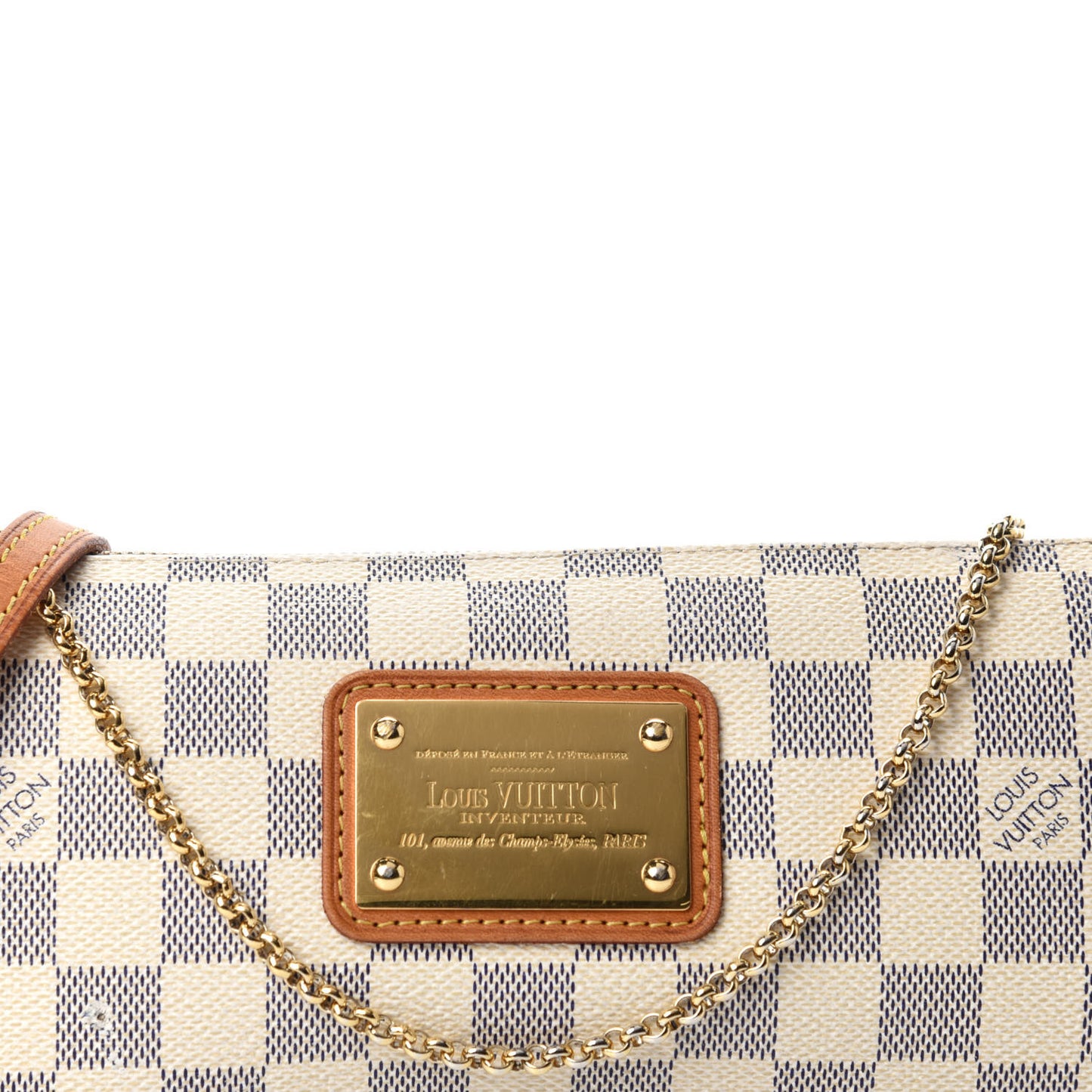 Damier Azur Eva Clutch
