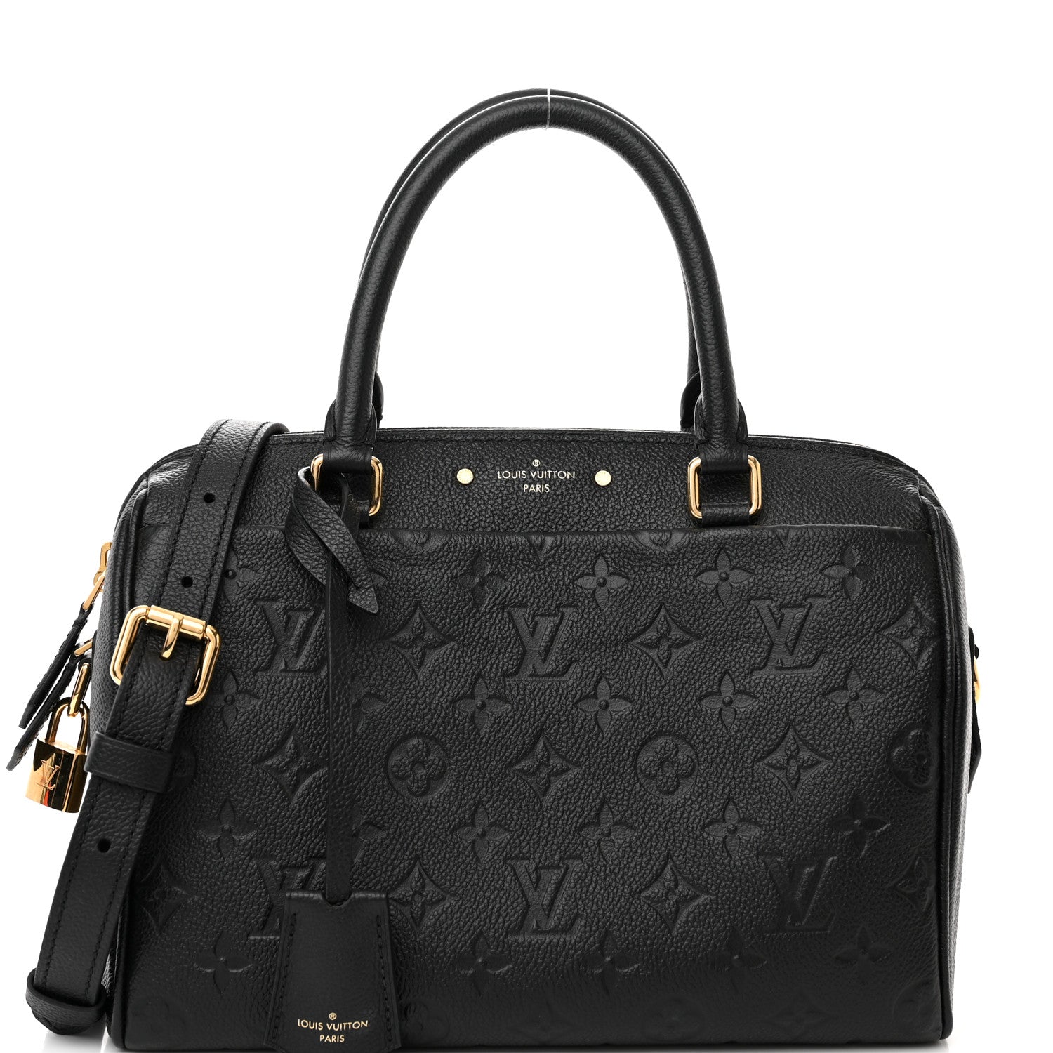 Louis Vuitton Empreinte Speedy Bandouliere 25 NM Black 8 of 10