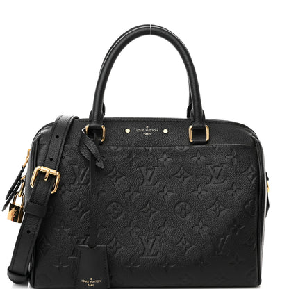 Louis Vuitton Empreinte Speedy Bandouliere 25 NM Black 8 of 10