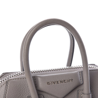 Givenchy Sugar Goatskin Mini Antigona Pearl Grey 15 of 16