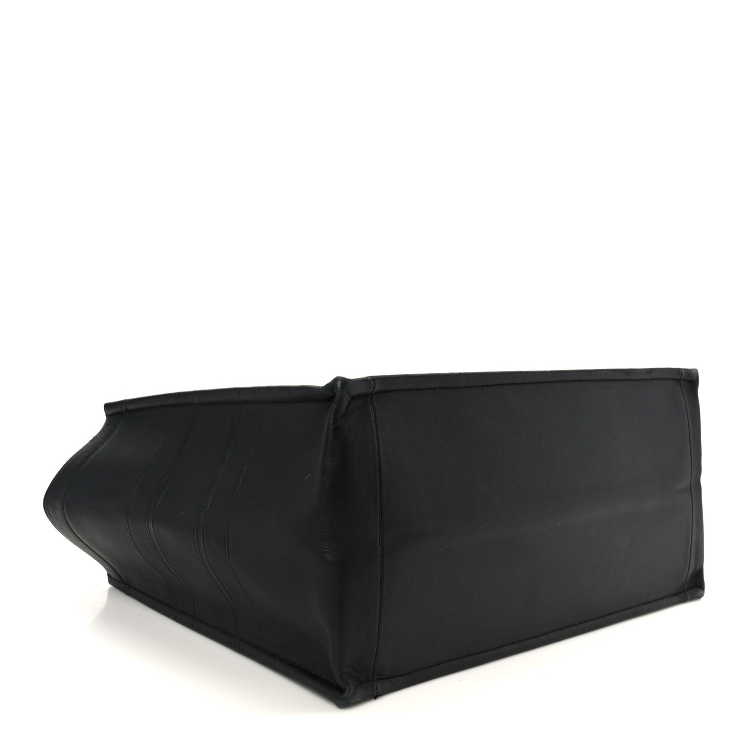 Christian Dior Calfskin Embossed Medium Book Tote Black 4 of 10