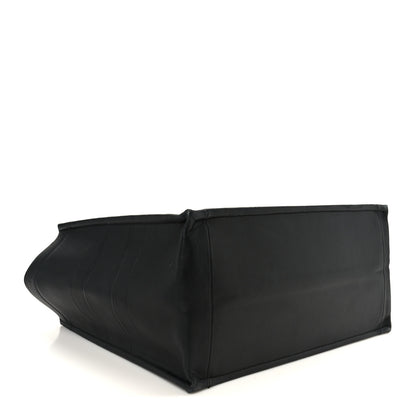 Christian Dior Calfskin Embossed Medium Book Tote Black 4 of 10