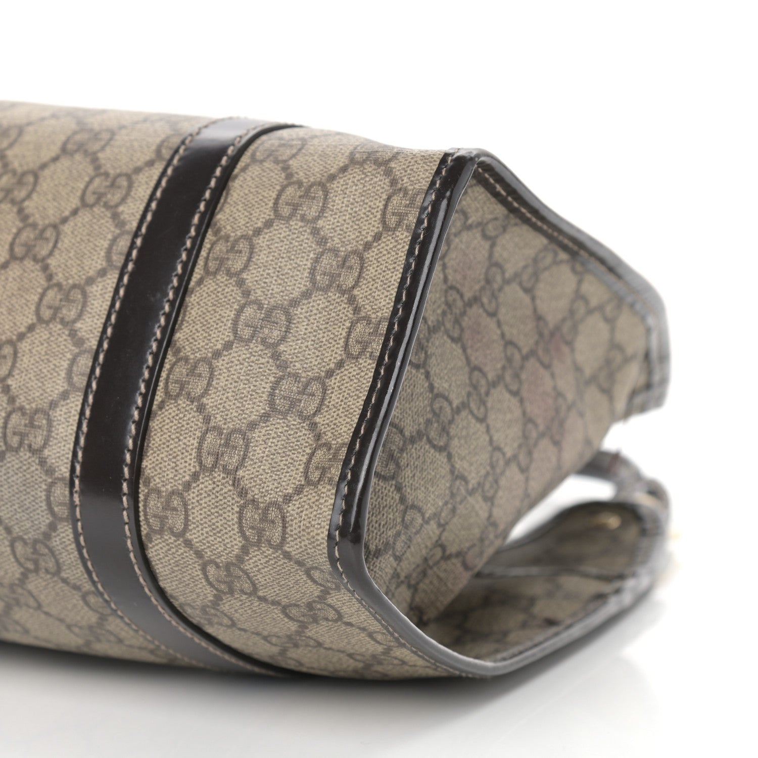 Gucci GG Plus Monogram Medium Joy Shoulder Bag Dark Brown 9 of 13