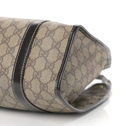 Gucci GG Plus Monogram Medium Joy Shoulder Bag Dark Brown 9 of 13