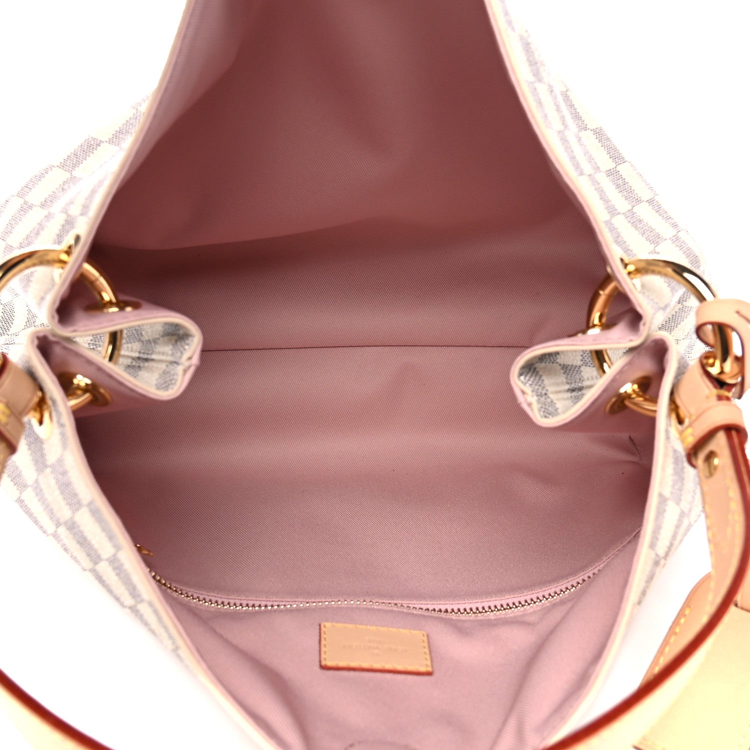 Louis Vuitton Damier Azur Graceful PM Rose Ballerine 5 of 10