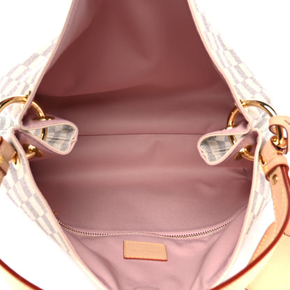Louis Vuitton Damier Azur Graceful PM Rose Ballerine 5 of 10