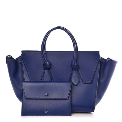 Celine Smooth Calfskin Small Tie Knot Tote Dark Indigo 1 of 12
