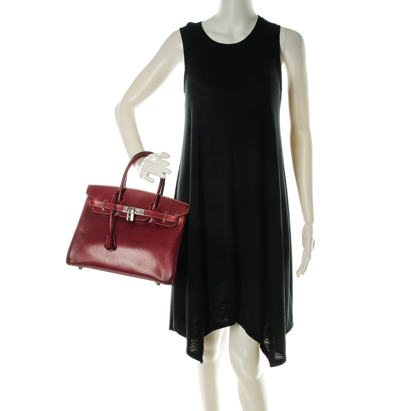 Veau Lisse Birkin 30 Rouge H