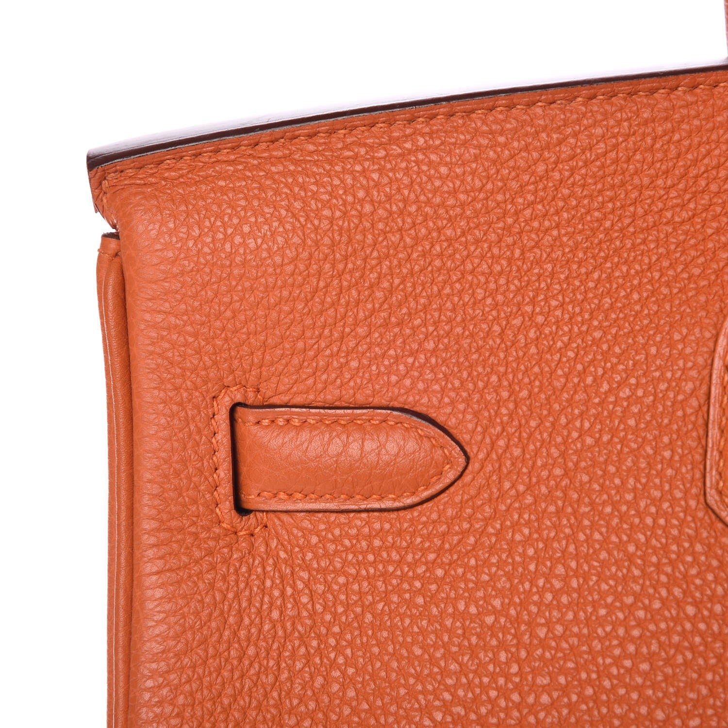 Hermes Togo Birkin 35 Orange 30 of 42