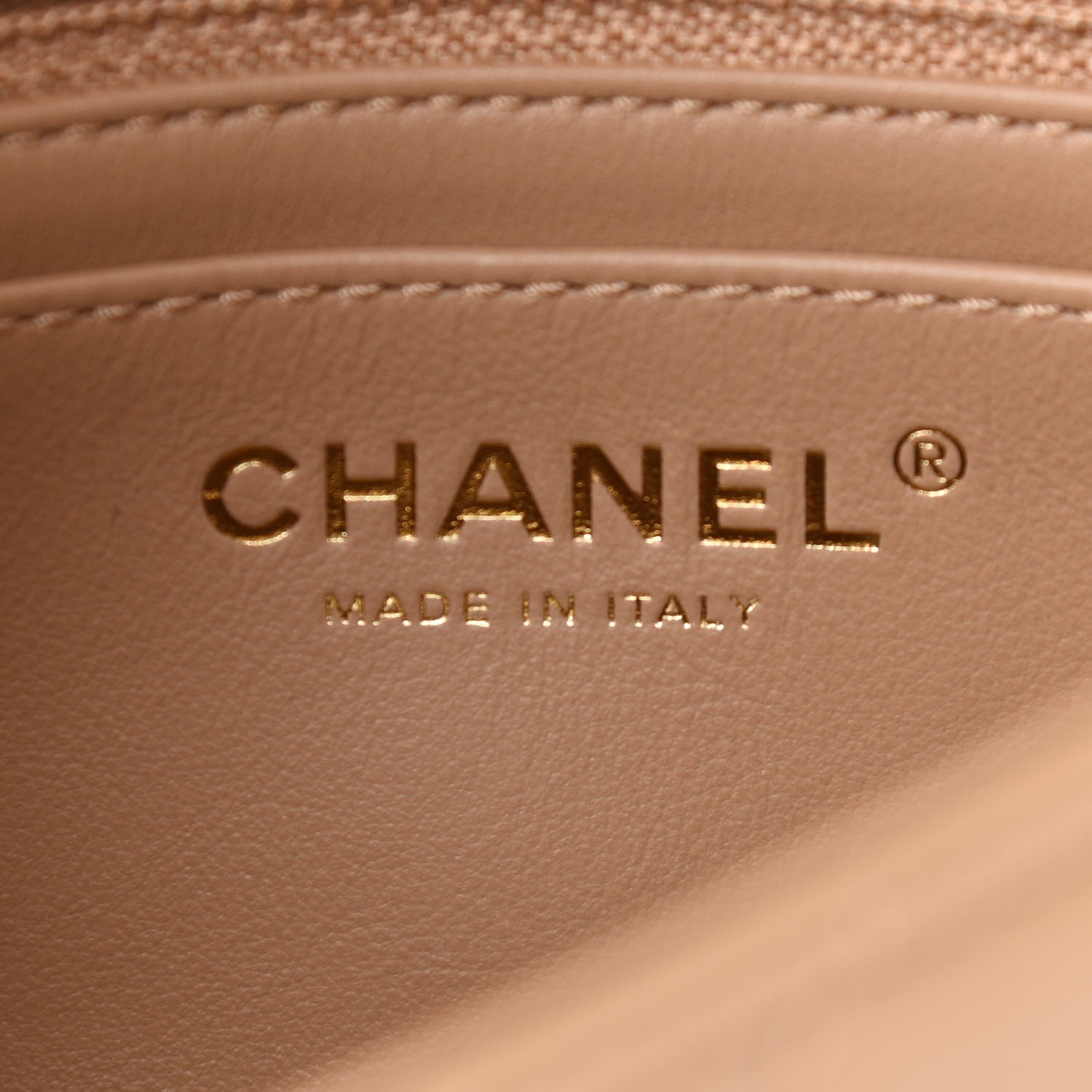 Chanel Lambskin Quilted Mini Pearl Crush Flap Dark Beige 6 of 11