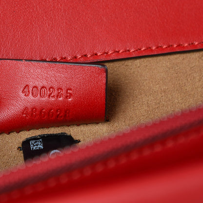 Gucci GG Supreme Monogram Arabesque Medium Dionysus Shoulder Bag Hibiscus Red 7 of 7
