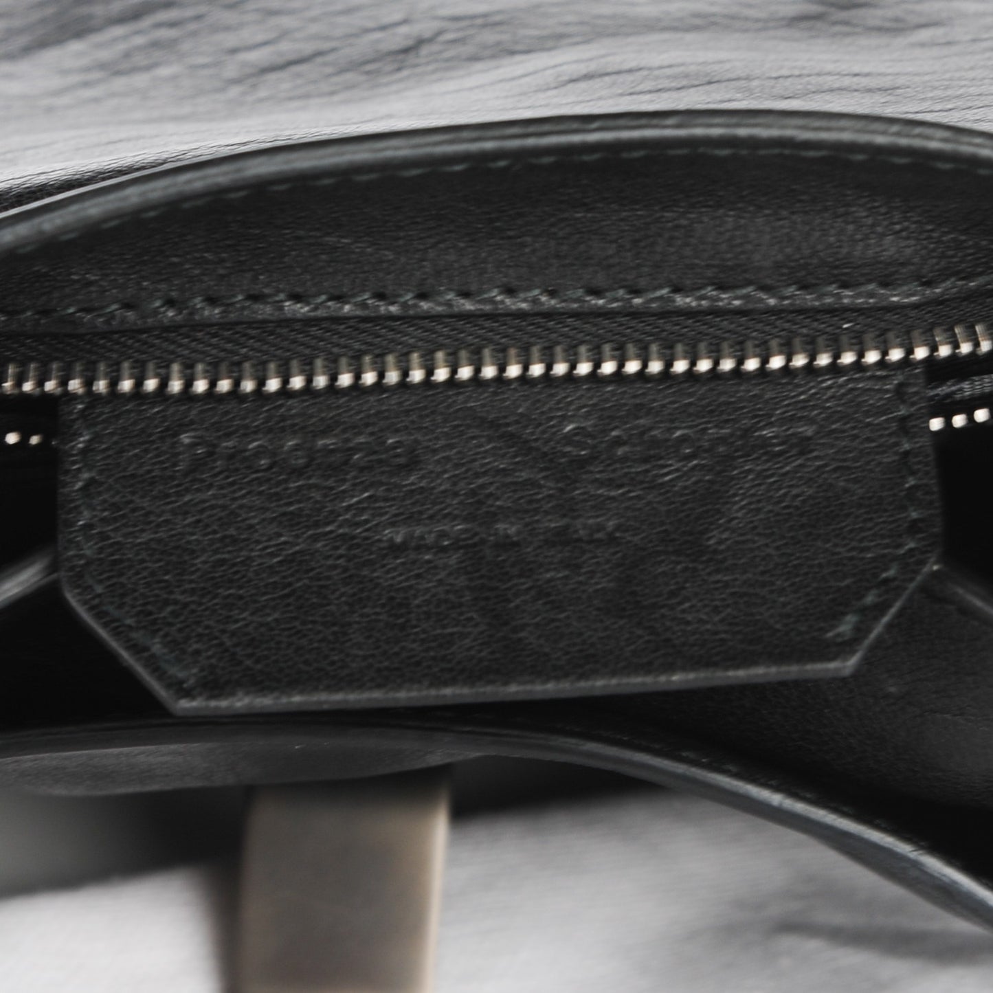 Lambskin PS1 Pouch Messenger Black