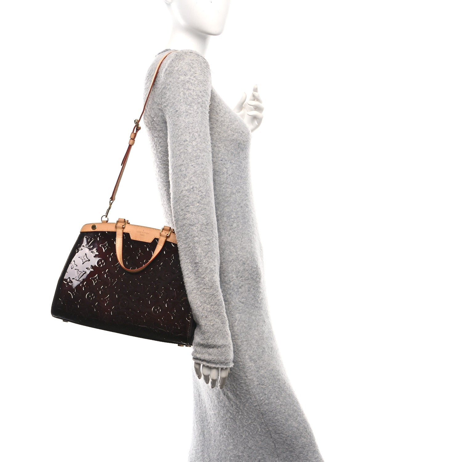 Louis Vuitton Vernis Brea MM Amarante 2 of 9