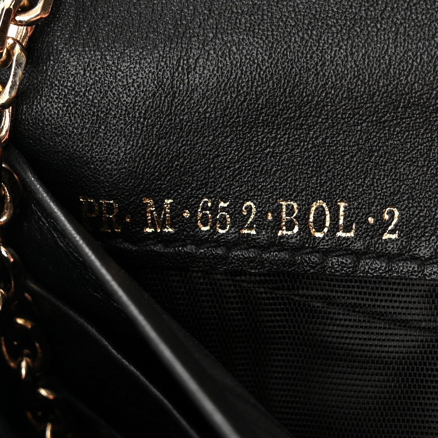 Valentino Garavani Vitello Rockstud Flap Wallet On Chain Black 8 of 15