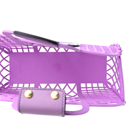 Fendi Recycled Plastic Vitello Liberty Matte Small Fendi Basket Violetta 5 of 10