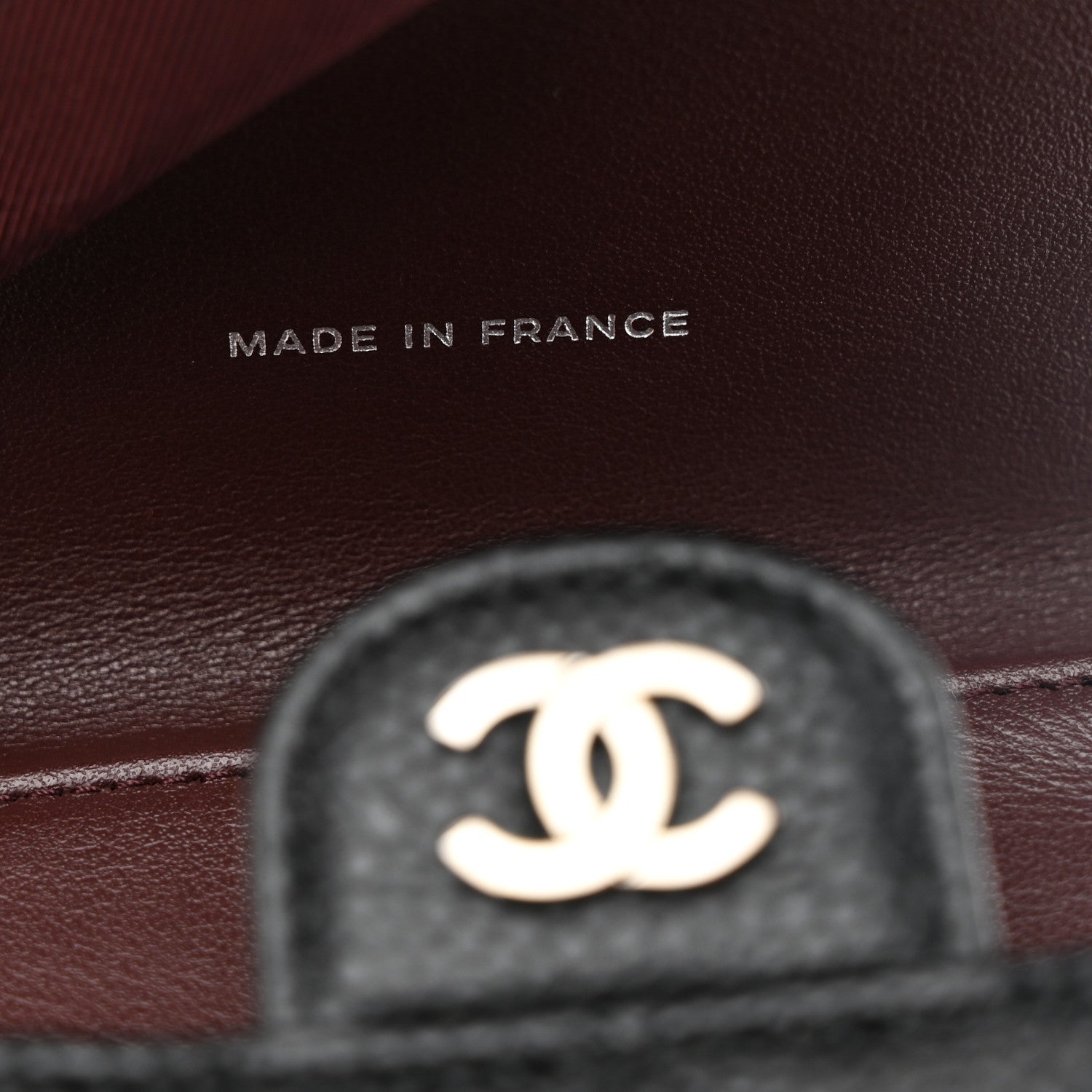Chanel Caviar Quilted Compact Flap Wallet Black 7 of 8