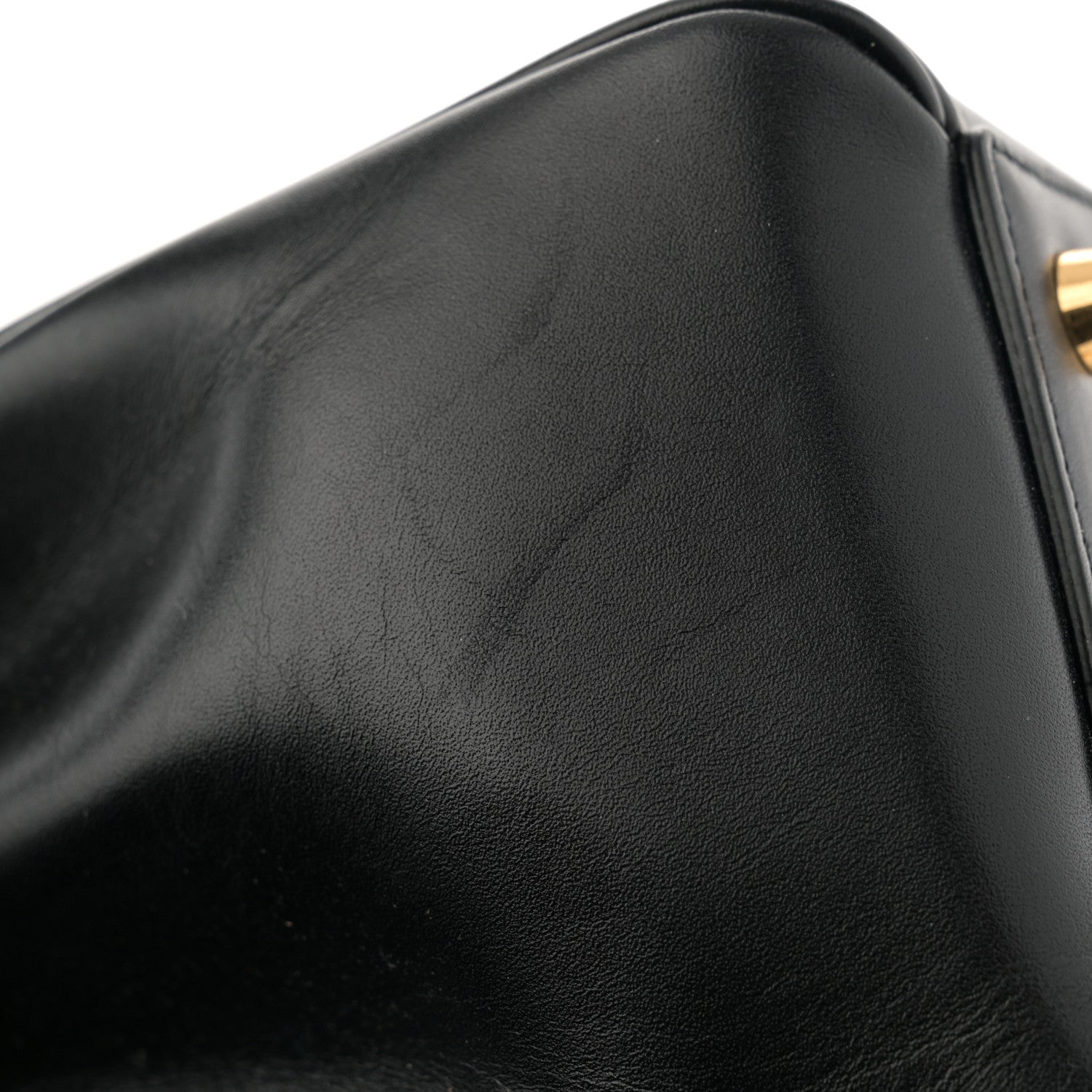 Celine Satinated Calfskin Small 16 Top Handle Bag Black 13 of 13