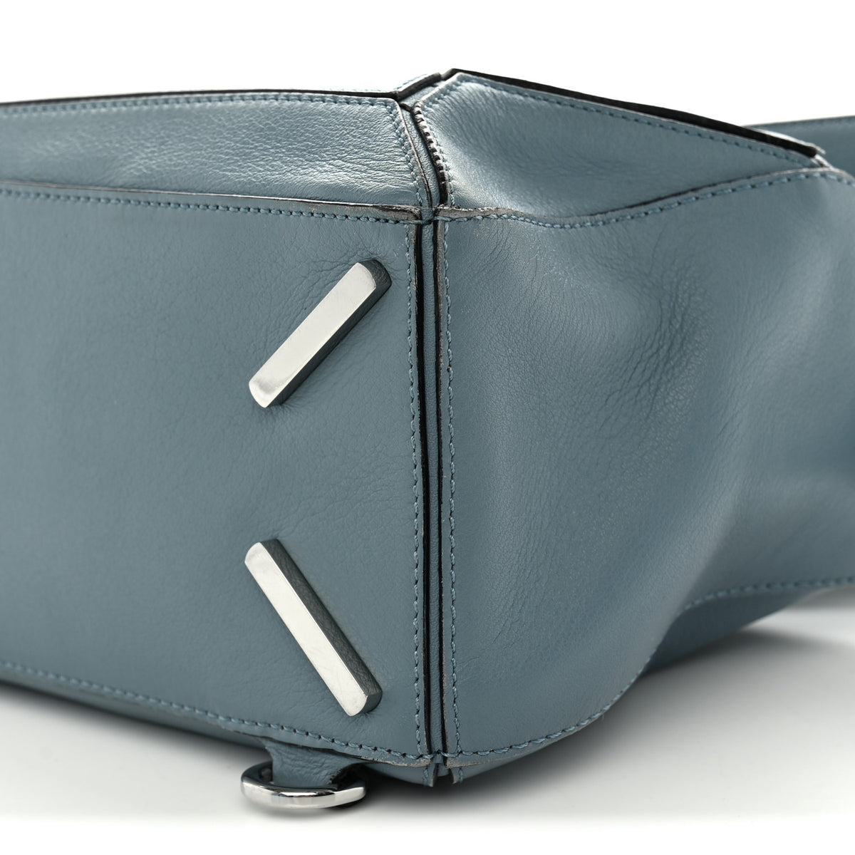 Loewe Calfskin Small Puzzle Bag Stone Blue 11 of 12