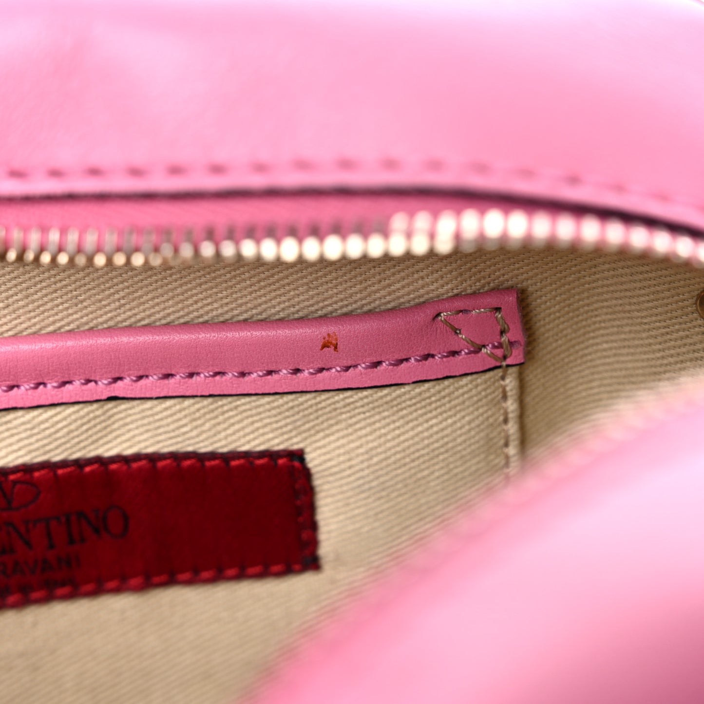 Vitello Mini Rockstud Convertible Satchel Ninphea