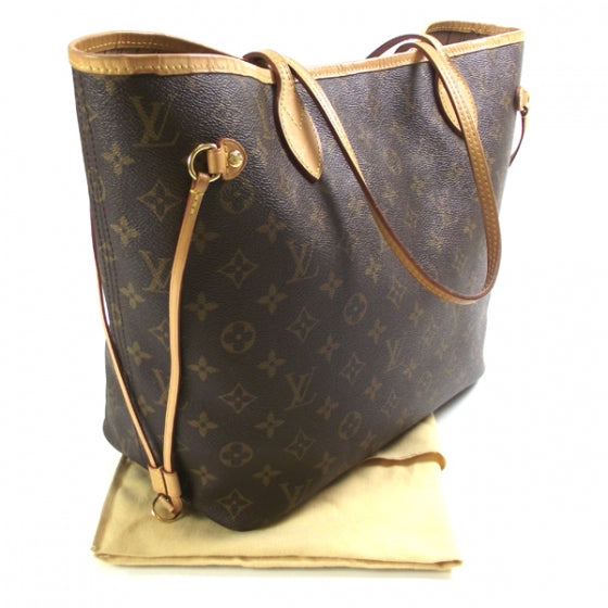 Louis Vuitton Monogram Neverfull MM 3 of 9