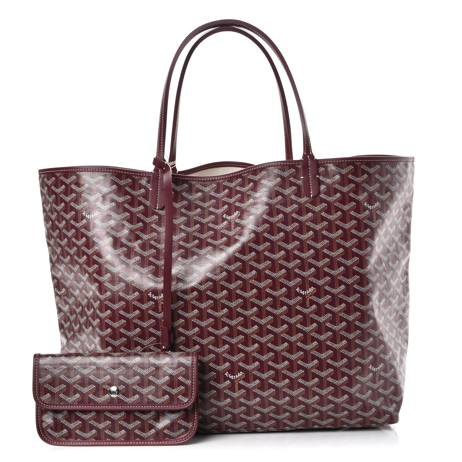 Goyard Goyardine Saint Louis GM Burgundy 1 of 10