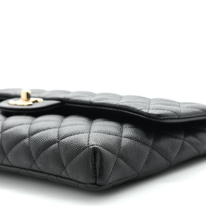 Chanel Caviar Quilted Flap Clutch Black 11 of 11