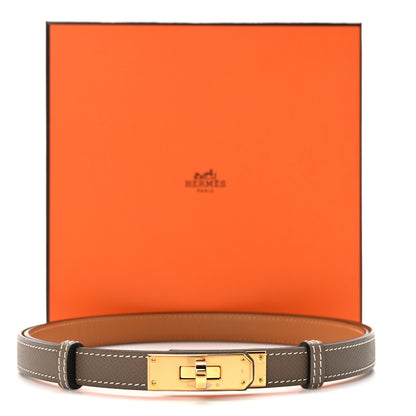 Hermes Epsom Kelly Belt Etoupe 5 of 5