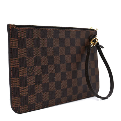 Louis Vuitton Damier Ebene Neverfull MM GM Pochette 3 of 10