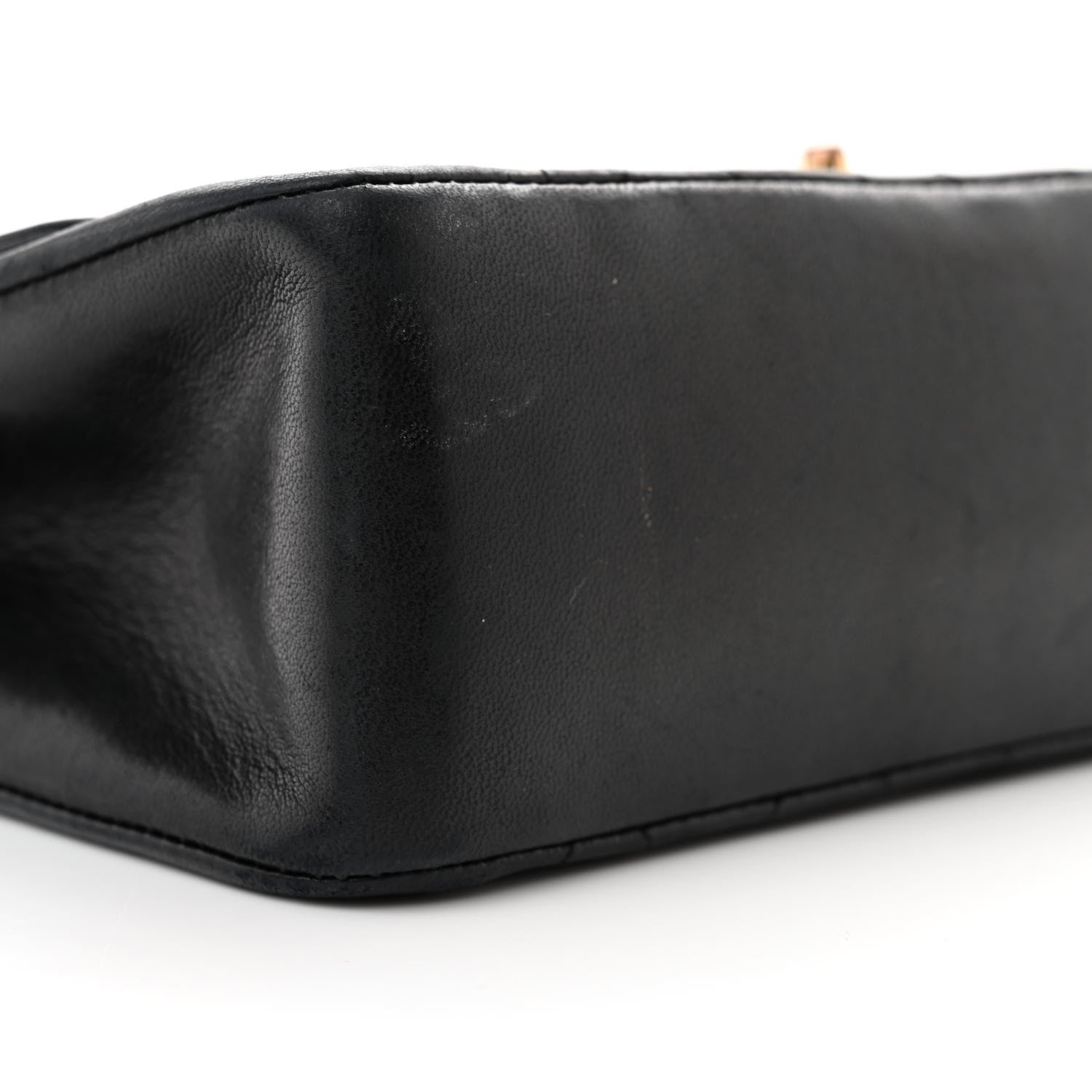 Chanel Lambskin Quilted Small Single Flap Black 9 of 12