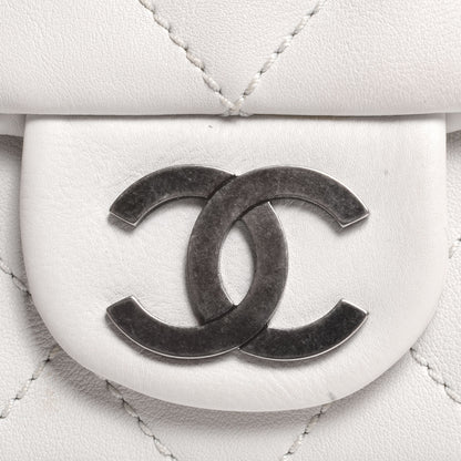 Chanel Calfskin Quilted Medium Modern Chain Flap White 6 of 9