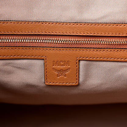MCM Visetos Large Klara Hobo Cognac 5 of 9