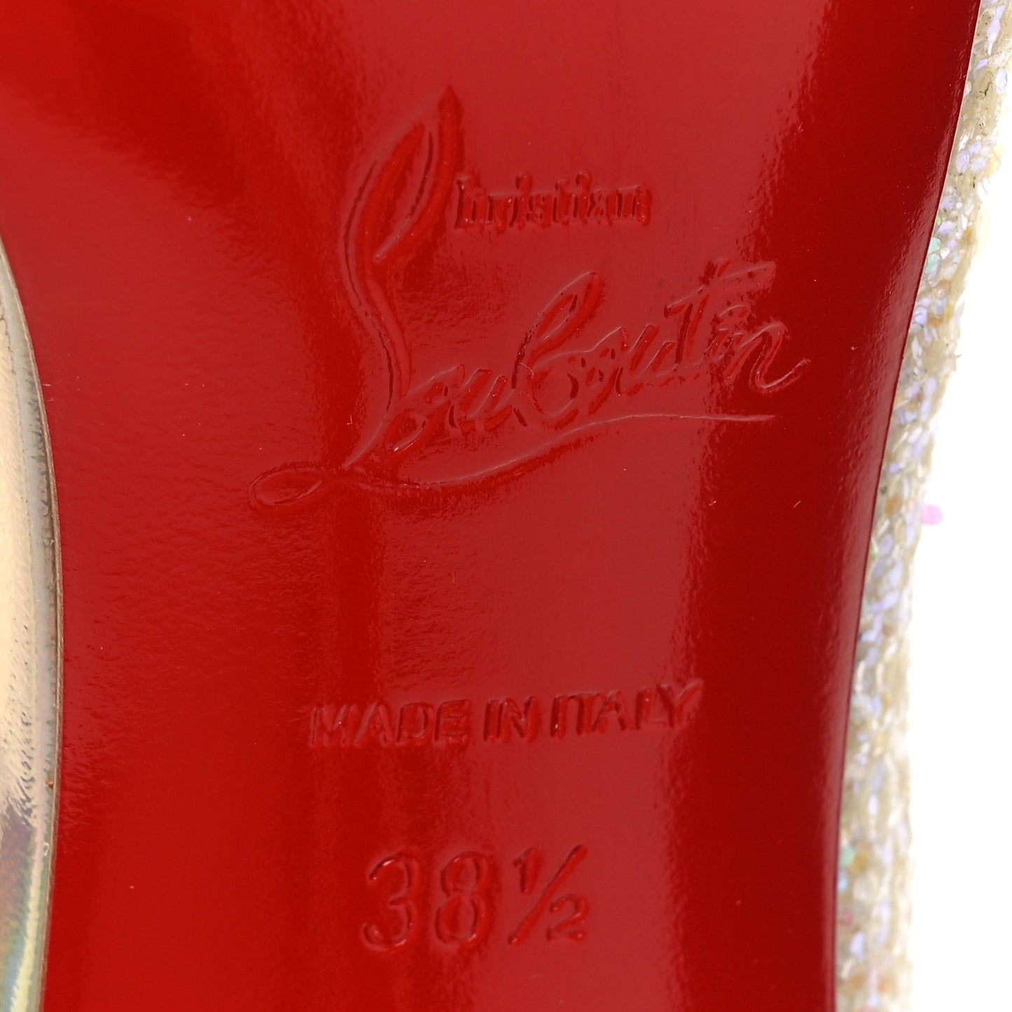 Glitter Iriza 100 Pumps 38.5 White